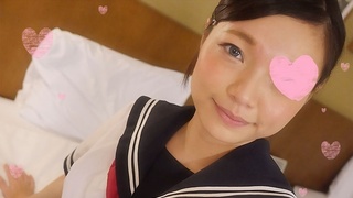 【無許可×生ハメ】18歳☆S級Loli娘「子供なのに赤ちゃん出来ちゃう♥」制服援●娘がオヤジに騙され想定外の生SEX！幼い子宮に精液侵入で妊娠確実→退学親バレ人生終了ｗ【モザ無】おまけ写真集付 FC2-PPV 707419