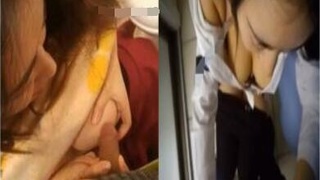 [本土有聲!]妙齡女業務連續在不同廁所為客戶性服務!偷偷來的刺激已無法自拔!三部合一完整版