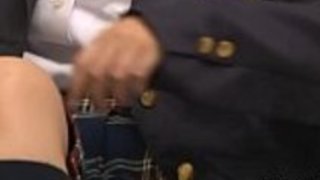 熱いオリエンタル女子学生のための粗いセックス