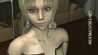 Sexy 3D anime babe tease a dude Sexy 3D anime babe tease a dude